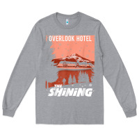 Heather Grey the shining overlook ad t shirt Long Sleeve Tee - InspiraDesign