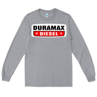 Heather Grey duramax diesel Long Sleeve Tee - InspiraDesign