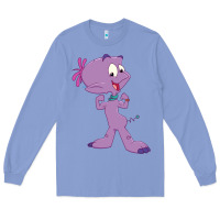 Colony Blue Widget the World Watcher gift Long Sleeve Tee - trangStudio