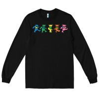 Black Jerrys Designer Bears Long Sleeve Tee - InspiraDesign