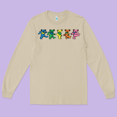 Jerrys Designer Bears Long Sleeve Tee Designed By Inspiradesign