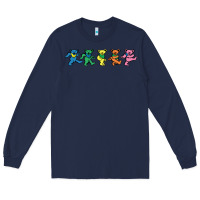 Navy Jerrys Designer Bears Long Sleeve Tee - InspiraDesign