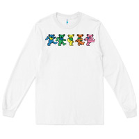 White Jerrys Designer Bears Long Sleeve Tee - InspiraDesign