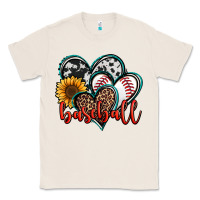 Natural baseball hearts Classic Tee - Jasminsmagicworld