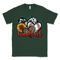 Sports Green baseball hearts Classic Tee - Jasminsmagicworld