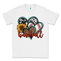 White baseball hearts Classic Tee - Jasminsmagicworld