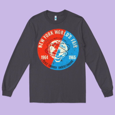 New York World's Fair 196465 Long Sleeve Tee Designed By Inspiradesign
