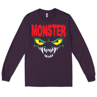 Plum monster Long Sleeve Tee - InspiraDesign