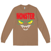 Toasted Coconut monster Long Sleeve Tee - InspiraDesign