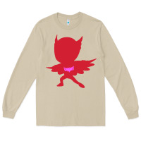 Mushroom owlette illustration Long Sleeve Tee - InspiraDesign