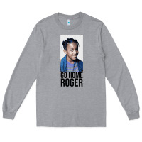 Heather Grey Sister Sister - Go Home Roger Long Sleeve Tee - InspiraDesign