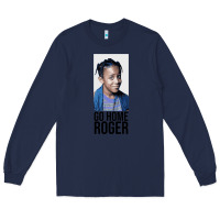 Navy Sister Sister - Go Home Roger Long Sleeve Tee - InspiraDesign