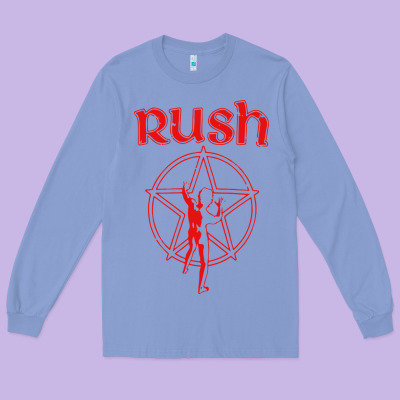 Vintage Starman Long Sleeve Tee Designed By Inspiradesign