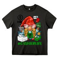 Asphalt cashier  life gnome Heavy Core Tee - BarkalooDesign