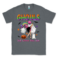 Charcoal Heather Ghouls just wanna have fun Classic Tee - NancyCooperArtShop