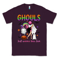 Plum Ghouls just wanna have fun Classic Tee - NancyCooperArtShop