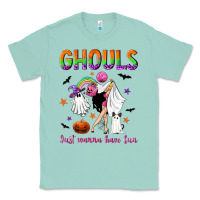 Seafoam Ghouls just wanna have fun Classic Tee - NancyCooperArtShop