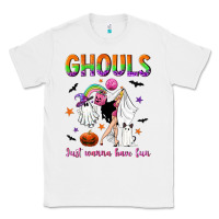 White Ghouls just wanna have fun Classic Tee - NancyCooperArtShop