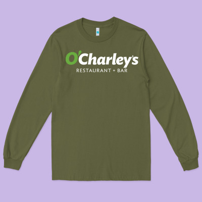O'charley's Resto And Bar Long Sleeve Tee Designed By Inspiradesign