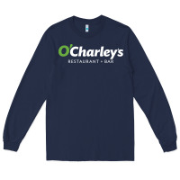 Navy O'Charley's Resto and Bar Long Sleeve Tee - InspiraDesign