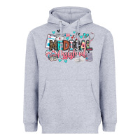 Heather Grey medical assistant Heavyweight Hoodie - BarkalooDesign