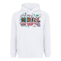 White medical assistant Heavyweight Hoodie - BarkalooDesign