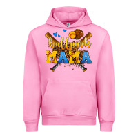 Fuchsia Pink ballpark mama Urban Hoodie - AdoDesignShop