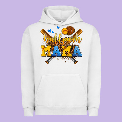 Ballpark Mama Urban Hoodie Designed By Adodesignshop