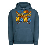 Pigment Midnight Navy ballpark mama Urban Hoodie - AdoDesignShop