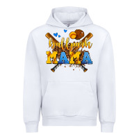 White ballpark mama Urban Hoodie - AdoDesignShop
