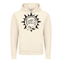 Vintage Artic Authentic Church Of The Toad Of Light Psychedlic Frog Licking (Distres Vintage Hoodie - DesignPulse