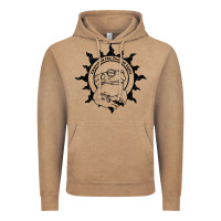 Vintage Coffee Authentic Church Of The Toad Of Light Psychedlic Frog Licking (Distres Vintage Hoodie - DesignPulse