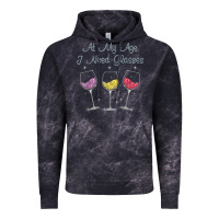 Cloud Black At My Age I need Glasses Vintage Hoodie - DesignPulse