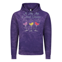 Cloud Purple At My Age I need Glasses Vintage Hoodie - DesignPulse