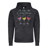 Vintage Black At My Age I need Glasses Vintage Hoodie - DesignPulse