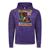 Cloud Purple christmas in louisiana Vintage Hoodie - CowGirlArtShop