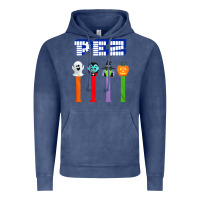 Vintage Denim halloween pez Vintage Hoodie - trangStudio