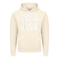 Vintage Artic You Can't Scare Me I Have Three Boys Funny Sons Mom Dad Gift Vintage Hoodie - DesignPulse