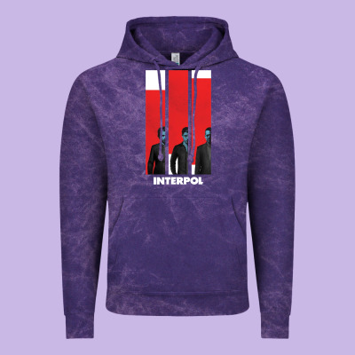 Interpol Ban Vintage Hoodie Designed By Designpulse