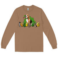 Toasted Coconut lucky dog St. Patrick's Long Sleeve Tee - HowdyJamesFarm