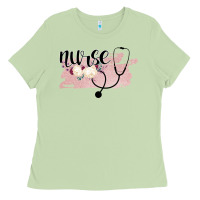 Matcha Nurse Floral Ladies Tee - Bettercallsaul