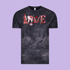Valentines Day Dental Love Vintage Tee Designed By Ranaportraitstore