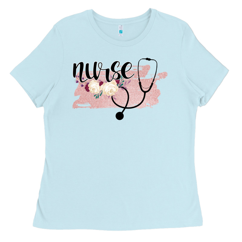 Nurse Floral Ladies Tee by Bettercallsaul | Teevron