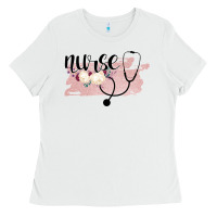 White Nurse Floral Ladies Tee - Bettercallsaul
