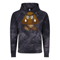 Cloud Black goomba Vintage Hoodie - DesignPulse