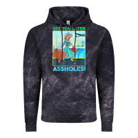 Cloud Black see you later assholes t shirt Vintage Hoodie - DesignPulse
