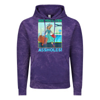 Cloud Purple see you later assholes t shirt Vintage Hoodie - DesignPulse