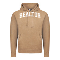 Vintage Coffee realtor Vintage Hoodie - DesignPulse