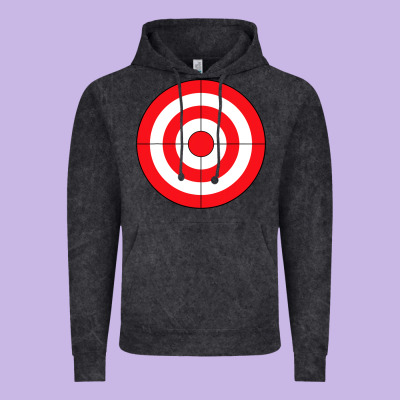 Bulls Eye Target Lazy Diy Halloween Costume Darts Shooting T Shirt Vintage Hoodie Designed By Designpulse
