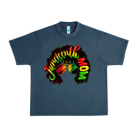 Midnight Navy juneteenth mom Urban Heavy Tee - CowGirlArtShop